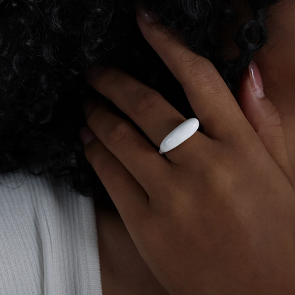 Vibrant Multi-Color Enamel Rings